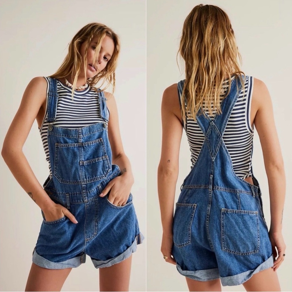 Free People Ziggy Shortalls
